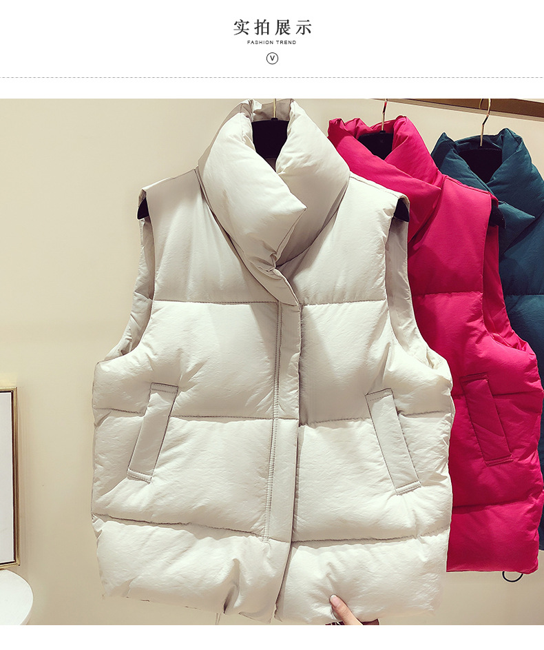 Gilet femme en Mélange de coton - Ref 3316288 Image 14