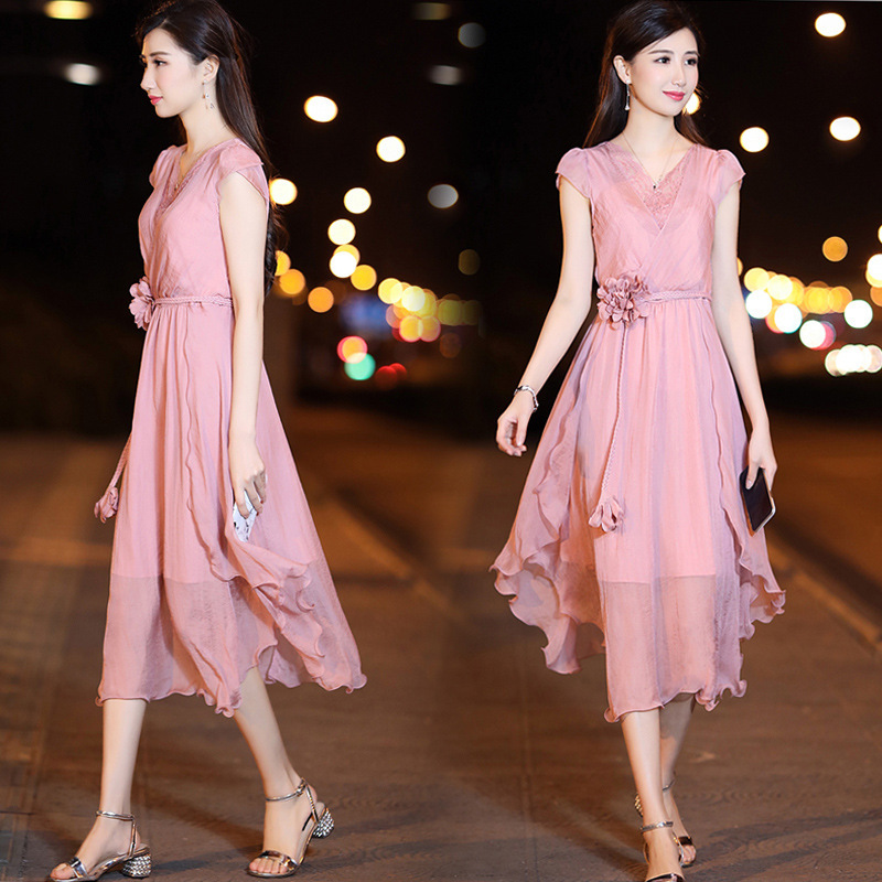 Robe femme UNE GéNéRATION en Mousseline - Ref 3327346 Image 5
