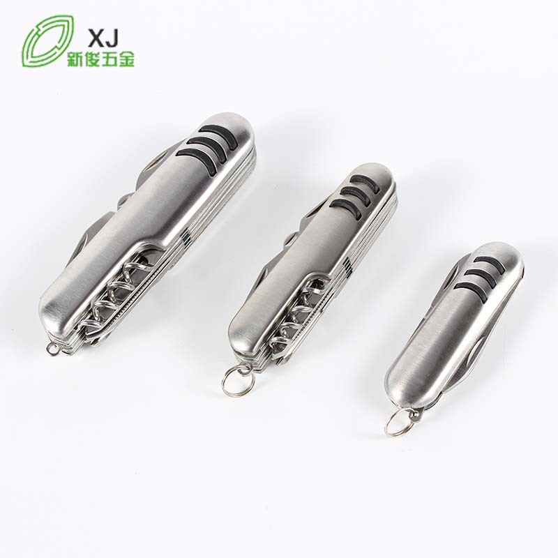 全钢多功能小刀 11开多功能折叠小刀 瑞士军刀可印LOGO 现货