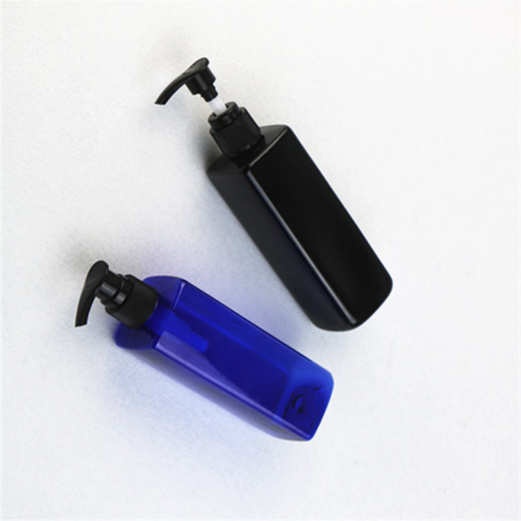 现货250ml方形瓶透明方形塑料瓶 压泵瓶 精华液瓶 洗手液 乳液瓶