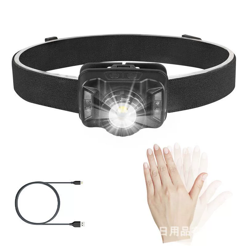 Induction LED lantern for fishing, flashlight, new collection, high power