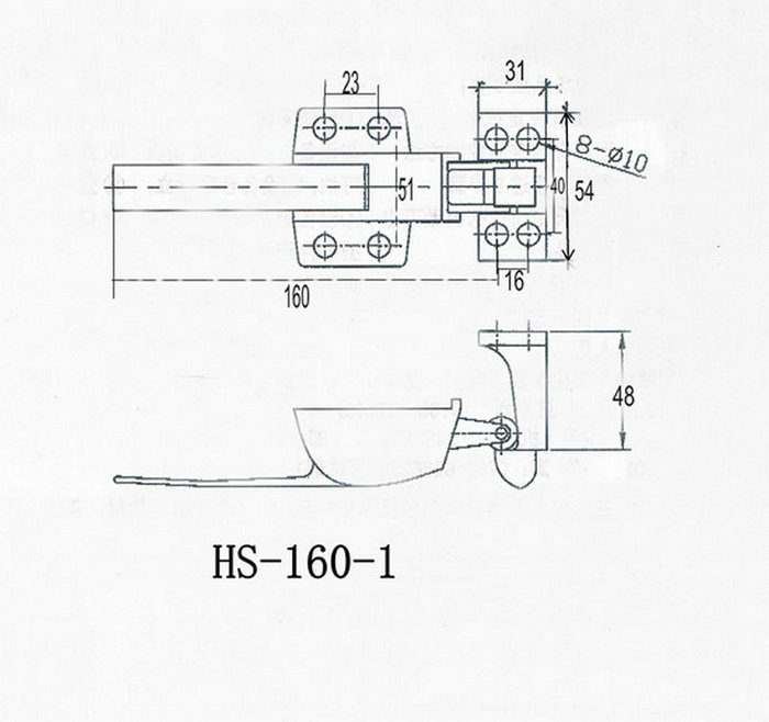 烘烤箱拉手锁雀锁传递窗拉手燕尾锁凸门拉手商业厨具可调节门把手