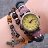 Retro bracelet, fashionable watch strap with pigtail, quartz watches, suitable for import, wholesale