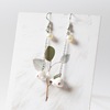 Cute ceramics from pearl, strawberry, summer fashionable short fruit earrings
