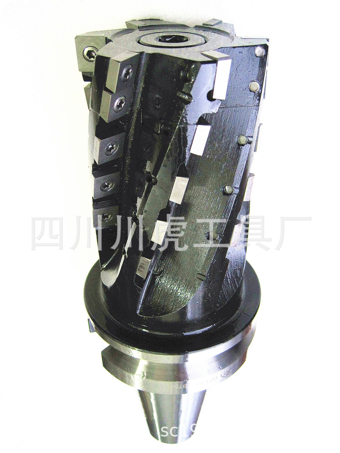 四川天虎可转位玉米铣刀/螺旋铣刀：GPX80S-BT50