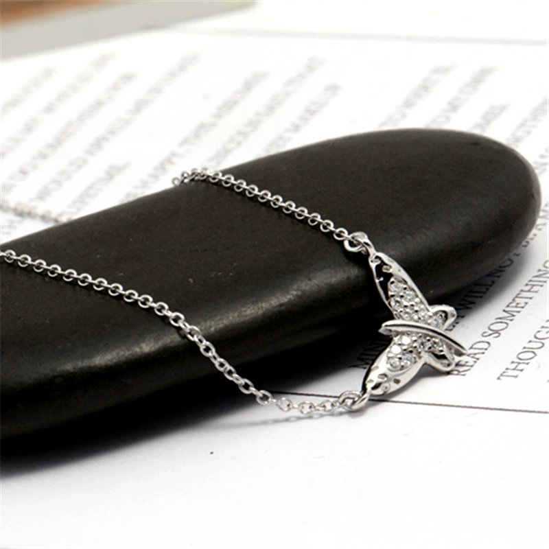 Necklace, pendant, chain, silver 990 sample, simple and elegant design