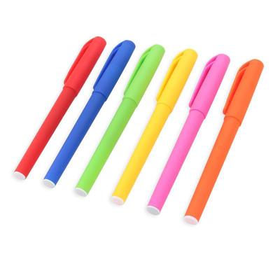 厂家直销 按动圆珠笔定制LOGO塑料广告笔定做印刷 宣传简易油笔|ms