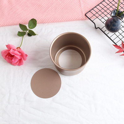 4 inches heighten circular Cake mould carbon steel Deepen Mousse Cheese baking mould