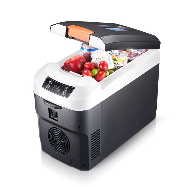 Car Refrigerator Cooling and Heating 12V 24V 220V Truck Small Cooling and Heating Box Insulin Refrigeration Box Truck