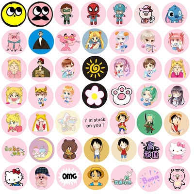 来图定制卡通气囊手机支架 广告礼品 抖音同款背胶伸缩支架 新款