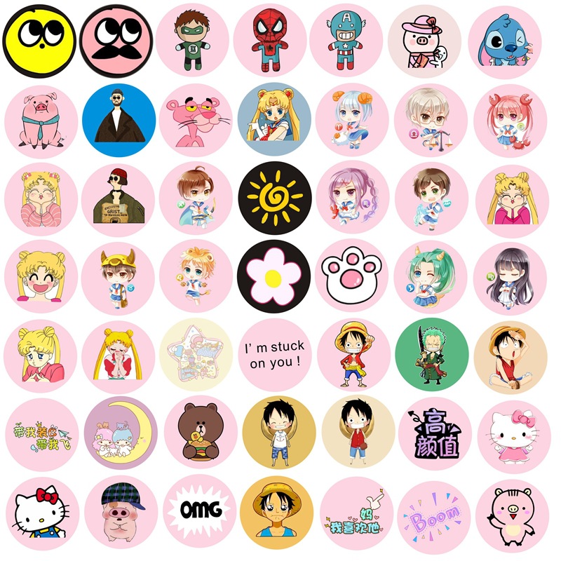 来图定制卡通气囊手机支架 广告礼品 抖音同款背胶伸缩支架 新款