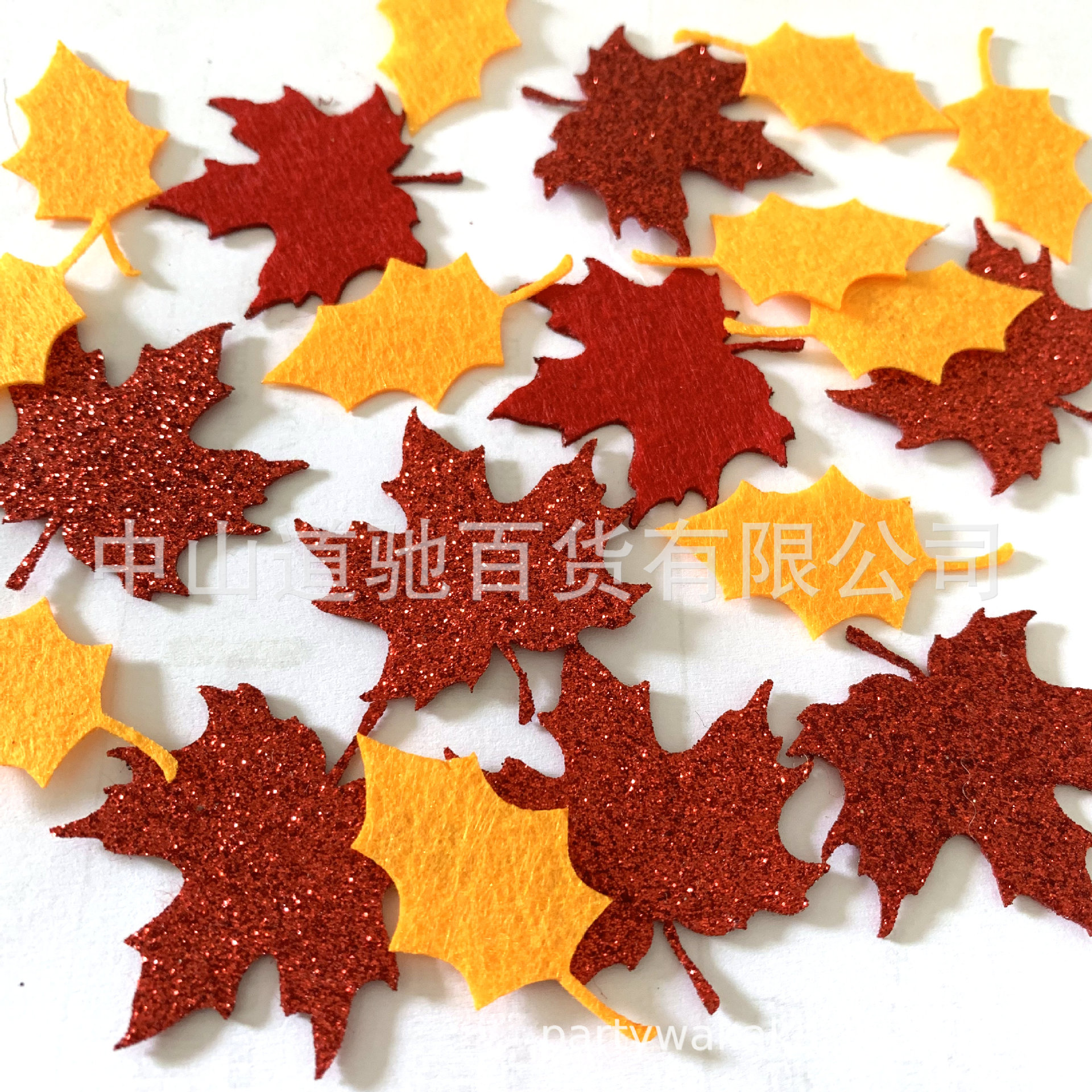 Thanksgiving Decoration Maple Leaf Table...