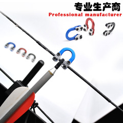 射箭用品金屬d環弓箭複合專用弓箭配件D環繩進口品質安裝不傷弓弦