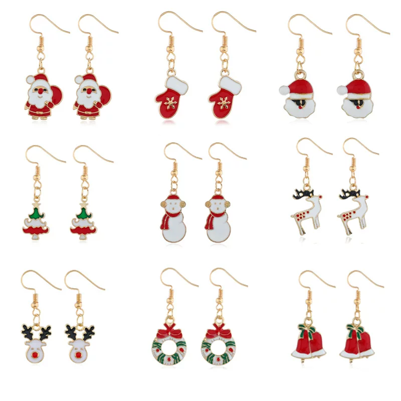 Christmas earrings, Birthday gift
