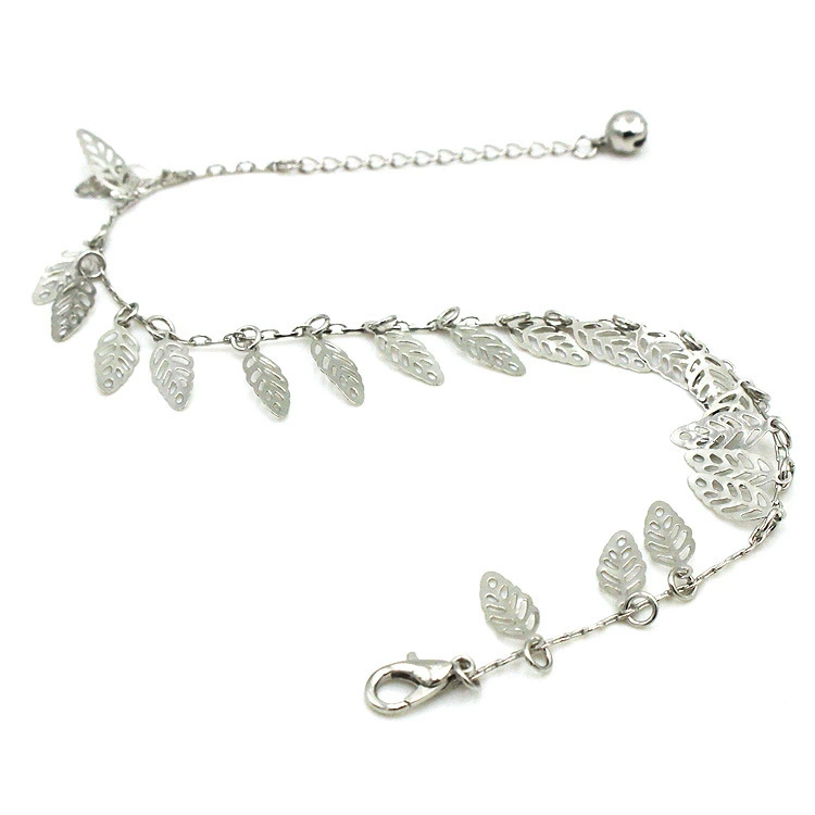 Стильные ювелирные изделия, серебряная anklet браслет, оптовая продажа, корейский стиль