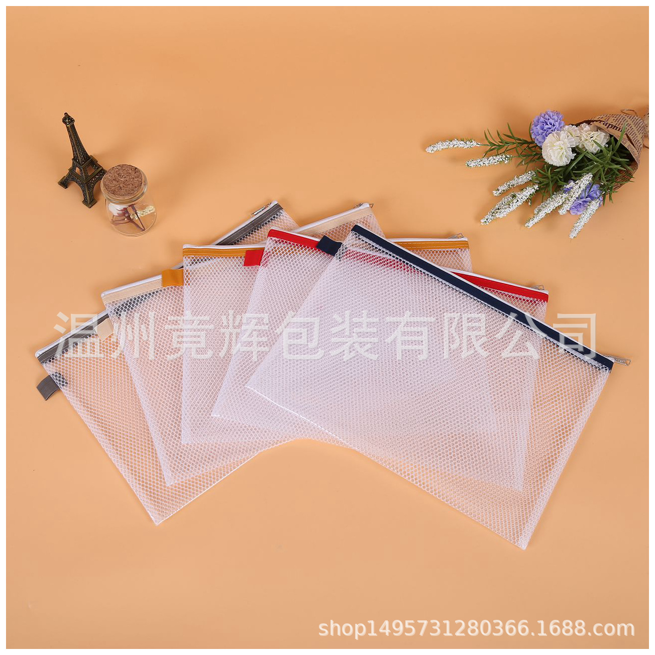 厂家pvc笔袋定制 透明考试文具袋 多色网络文件袋 PVC拉链袋定做