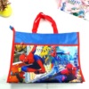 Study bag for elementary school students, big double-layer drawing board, cartoon cloth