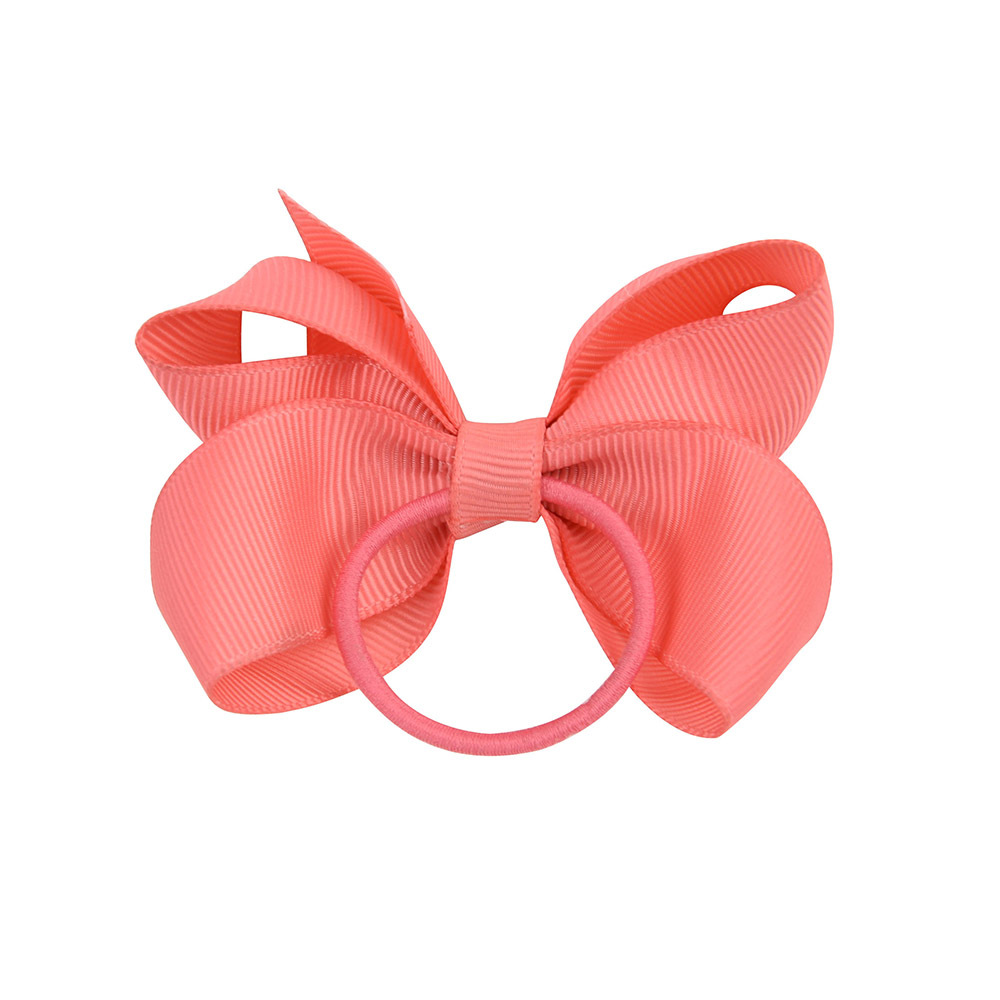 Simple New 20 Color Children's Multi-color Cute Flower Hair Ring Hair Accessories display picture 4