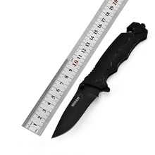 廠家批發折刀博克1號折疊刀不銹鋼戶外刀具野營求生刀便攜水果刀