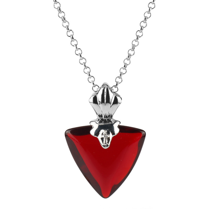 Animation Peripherals New Fate/Zero Fate Night Necklace Tohasaka Rin Portable Heart-Shaped Pendant Pendant Wholesale