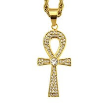 亚马逊跨境热销欧美经典古埃及十字架安卡吊坠