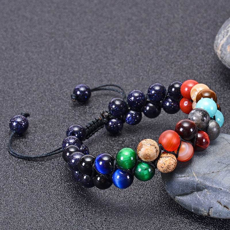 Fashion Star Natural Stone Handmade Bracelets 1 Piece display picture 11