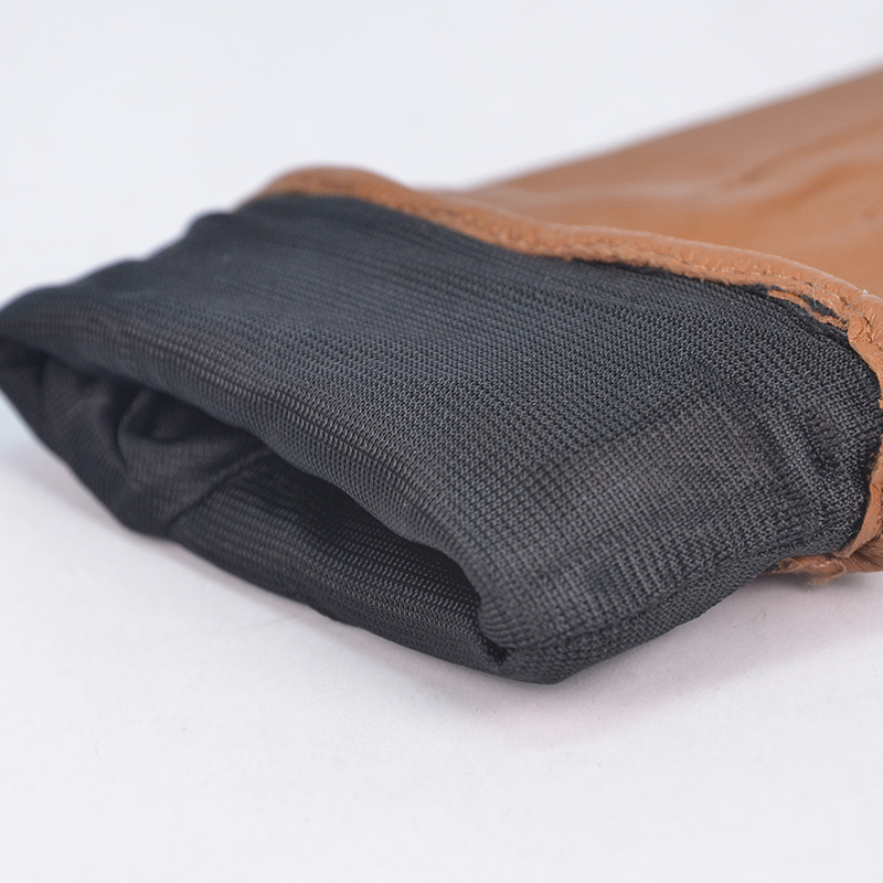 纤首新款皮手套女款新款薄韩版流苏拉链开车短款羊皮包邮真皮手套