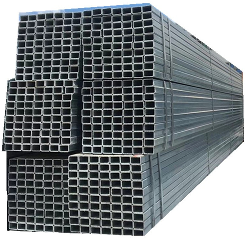 热镀锌方管100*100 热矩形管40*60 60*80多规格方管现货批发可送