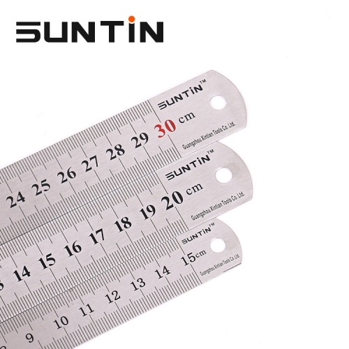 Steel ruler 1 meter stainless steel ruler thickened long steel ruler 30cm/50/60/1.5 meters 2 meters iron ruler small