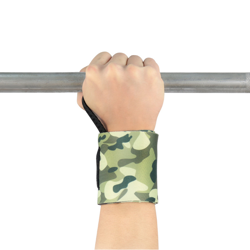 跨境批发运动护腕篮球网球健身举重助力带缠绕支撑加压手腕可代发