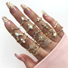 Ring, set, accessory, Aliexpress, wish, European style, boho style