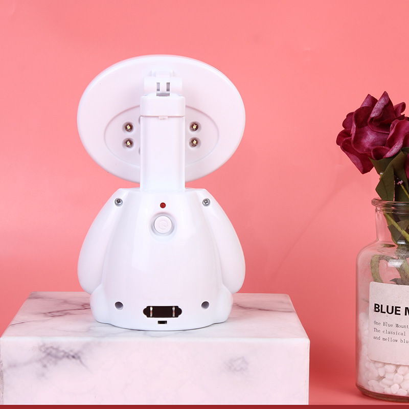 Cartoon Big White Table Lamp