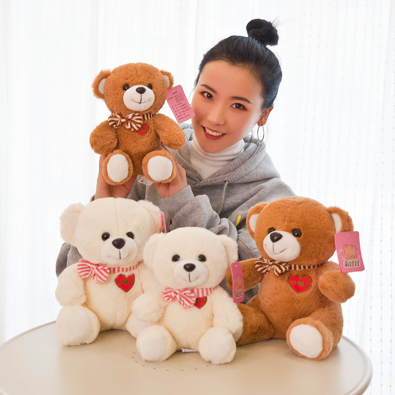 Factory direct sales of bear doll pillow...