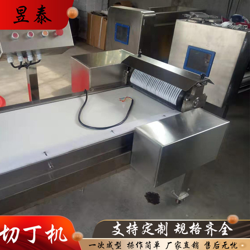 小型肉类切丁机 猪五花切丁机  微冻肉切丁机 鲜牛肉切粒机