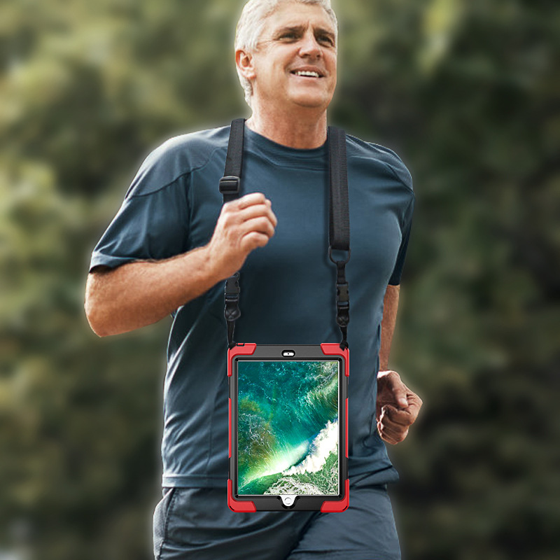 ipad 2017 带笔红色背带展示图 副本.jpg