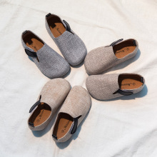 一件代发四季童鞋2020新款牛仔布学生鞋男童女童秋款外贸批发鞋子