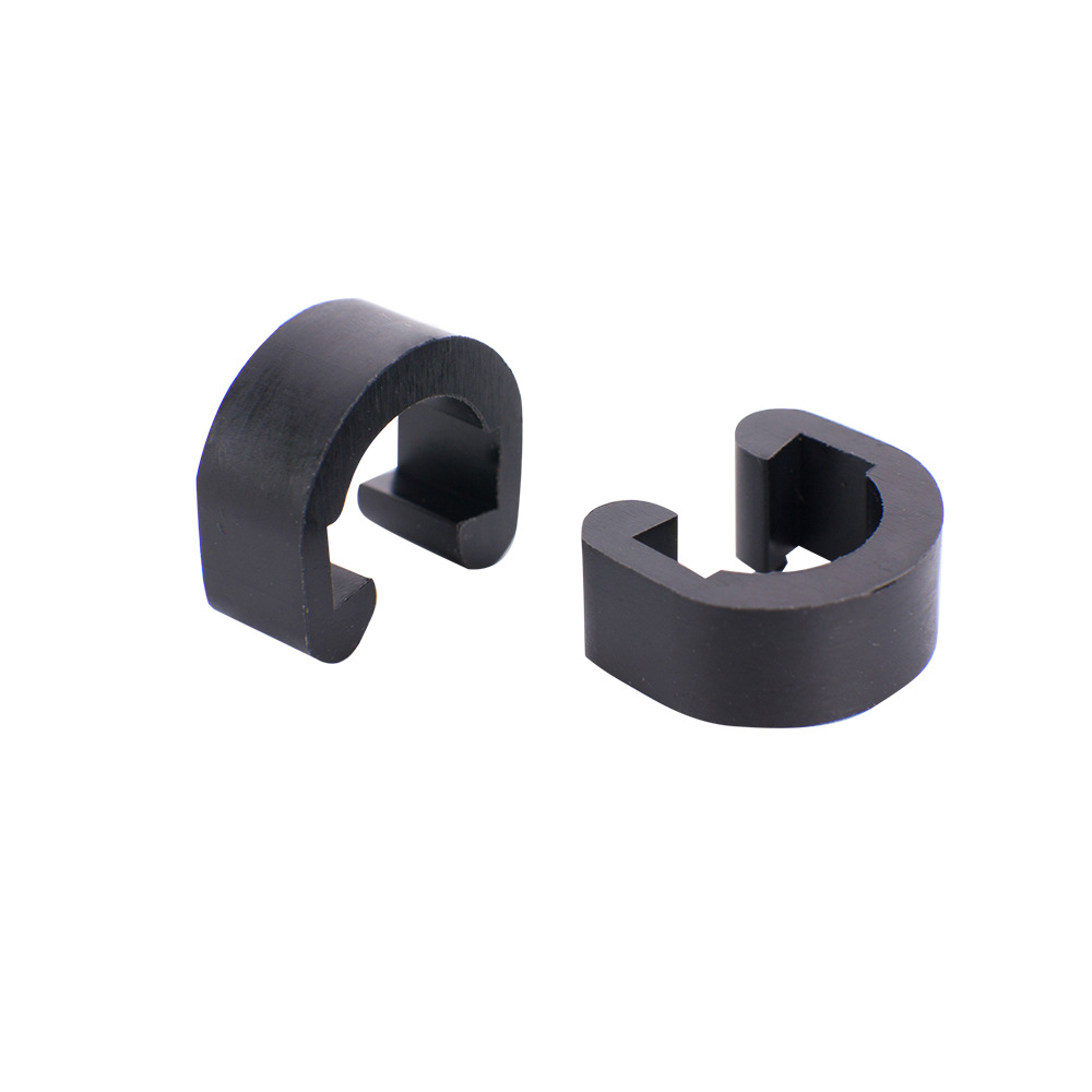 ZTTO bicicleta de plástico tipo C hebilla de cable tipo U hebilla de tubo de transmisión de bicicleta de montaña tipo C hebilla clip de tubo de aceite de freno