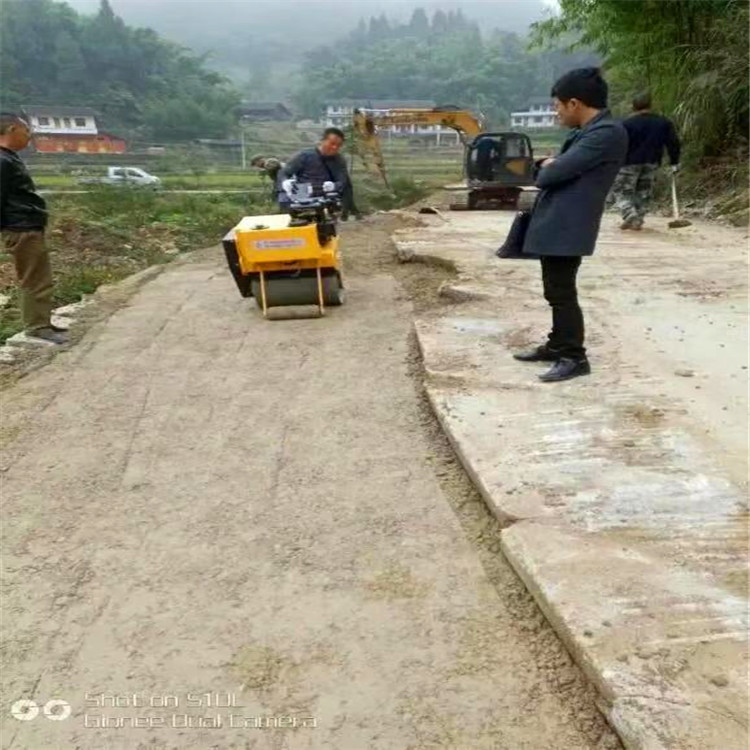 小型压路机手扶式压路机 单轮600汽油柴油压路机 厂家直销