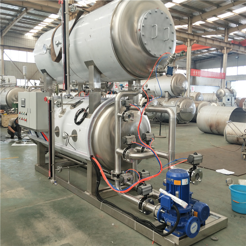 凯朗恩直供真空甜糯玉米清洗杀菌设备 非小型二托一水浴式杀菌釜