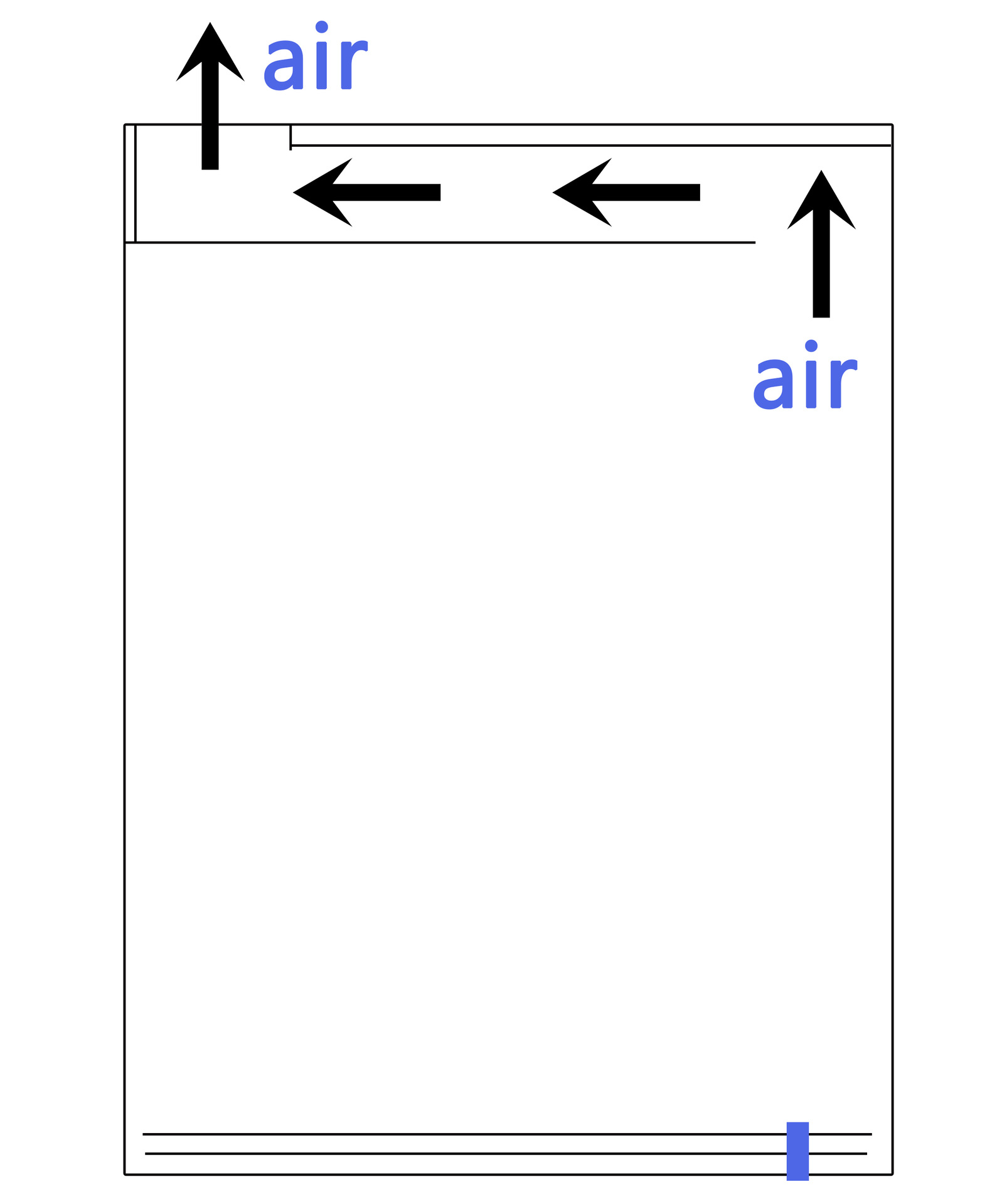 En stock bolsa de rollo de mano bolsa de almacenamiento de ropa bolsa de almacenamiento de viaje bolsa de compresión de vacío sin aire