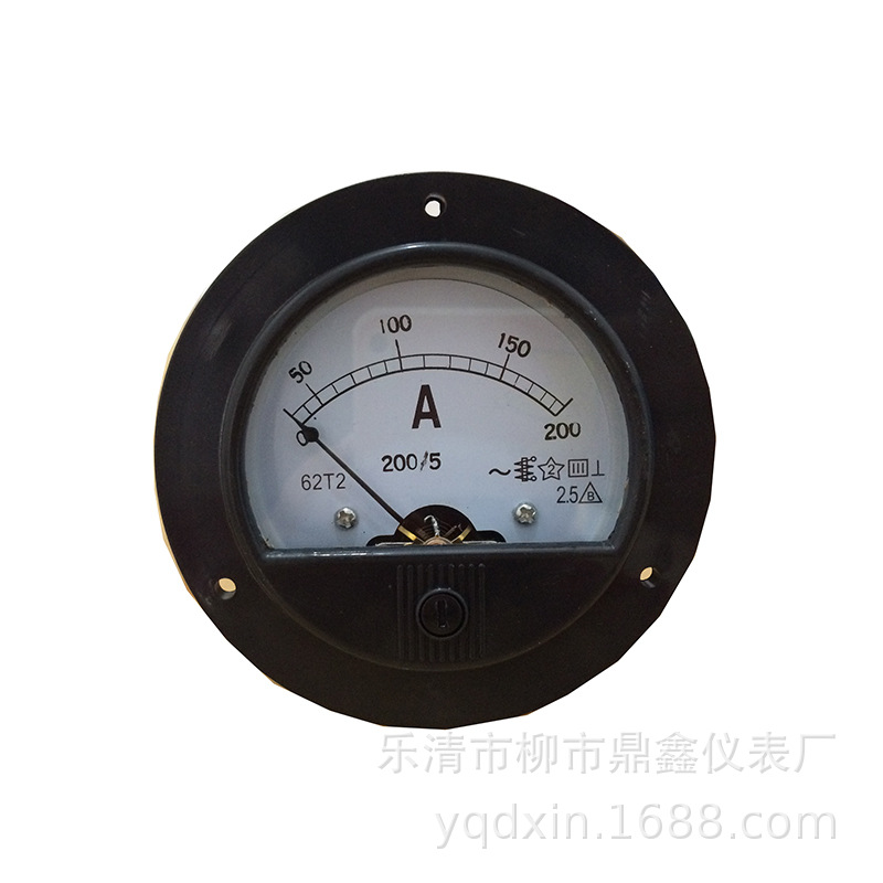 指针式圆表62T2-A电流表 62C2-V电压表发电机专用电流表