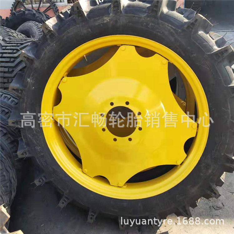 9.5-38 带可调式钢圈 改装收割机轮胎 农用轮胎