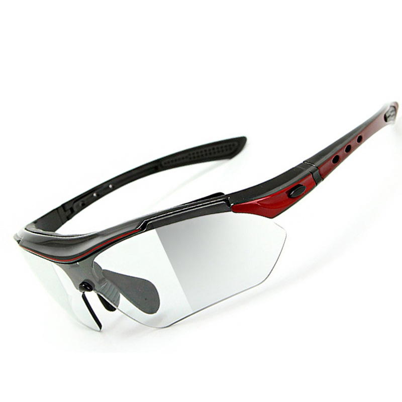 拓步TSR818高清变色偏光运动眼镜开车司机驾驶镜防尘防风沙太阳镜
