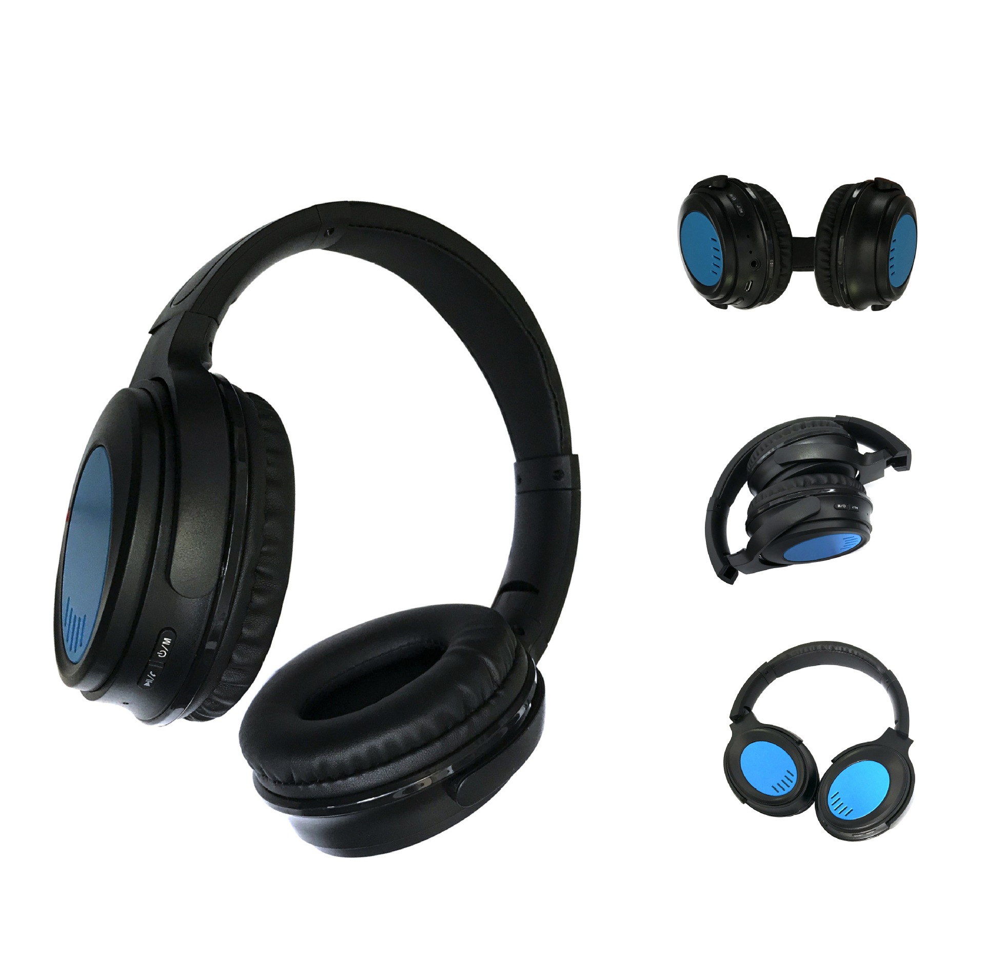 Bluetooth Headphones Pluggable TF Card Wearing Wireless Bluetooth Headset Binaural Stereo