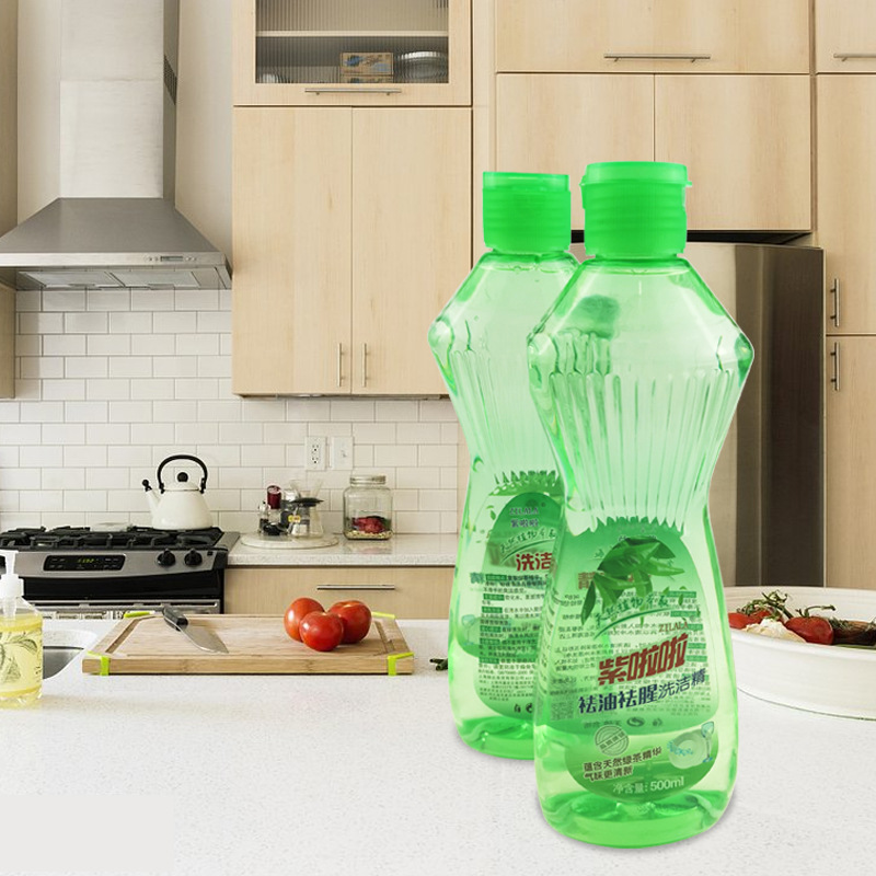 500ml小瓶装家用洗涤灵水果蔬菜餐具洗碗清洁剂包邮5.5促销优惠|ms