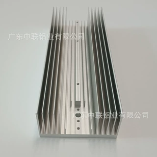 厂家生产6063梳子型散热器型材 来图来样定制刀片散热器铝合金