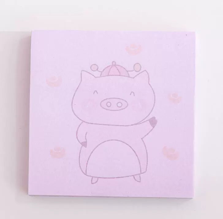 Cartoon handheld notebook for students, note