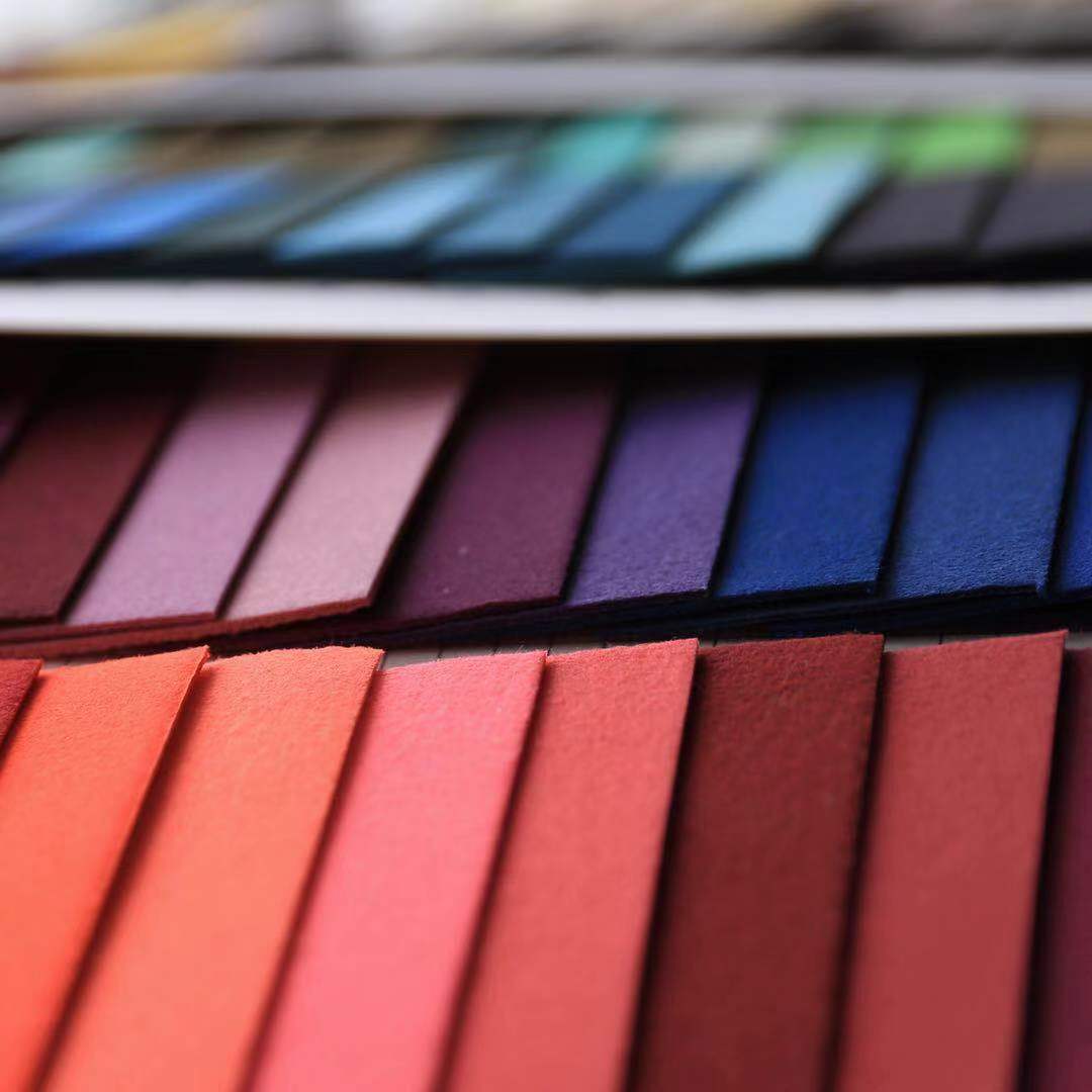 Spot wholesale PU ventilation Leatherwear Fabric black Soft pack bed Background wall decorate Leather material sofa Leather