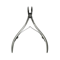 美甲工具死皮剪銀色8710白卡泡殼裝不鏽鋼修甲鉗指甲刀鋒利去死皮