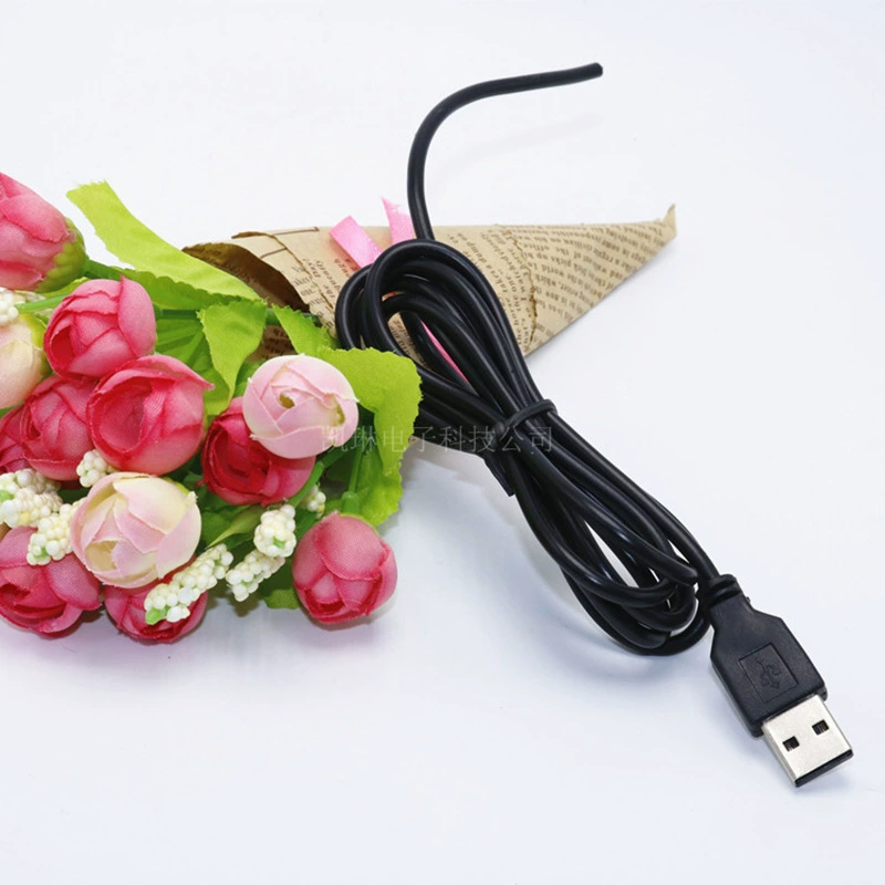 1,5 м USB-кабель питания с одной головкой USB-Штекерный кабель USB двухжильный кабель 2-жильный кабель для подключения шнур питания